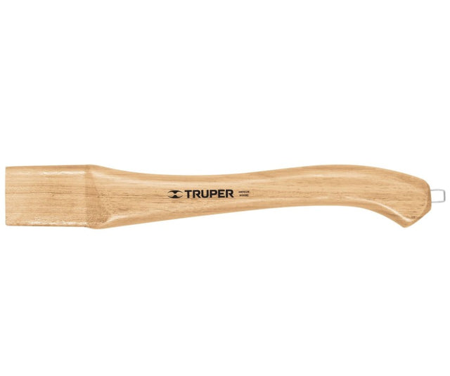 14-inch premium hickory hatchet handle featuring ergonomic design for comfort and control during chopping and splitting tasks.