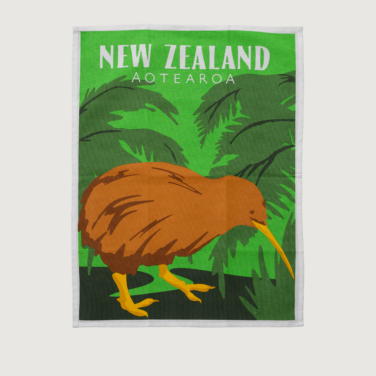 Moana Road - NZ Aotearoa Tea Towels - Kiwi - Set of 5