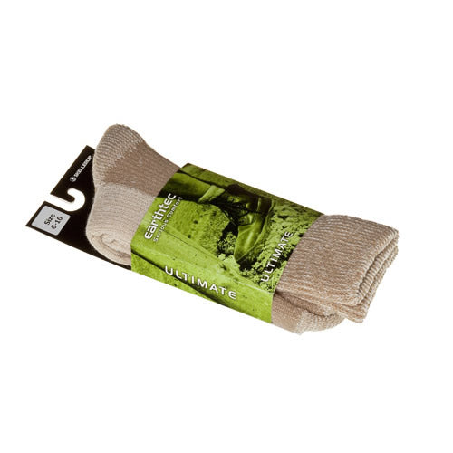Socks - Earthtec Ultimate Khaki (Size 11-13)