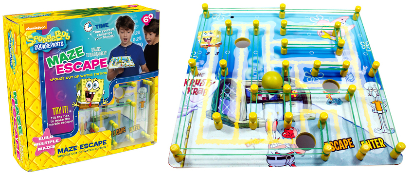 SpongeBob SquarePants Maze Escape - Sponge out of