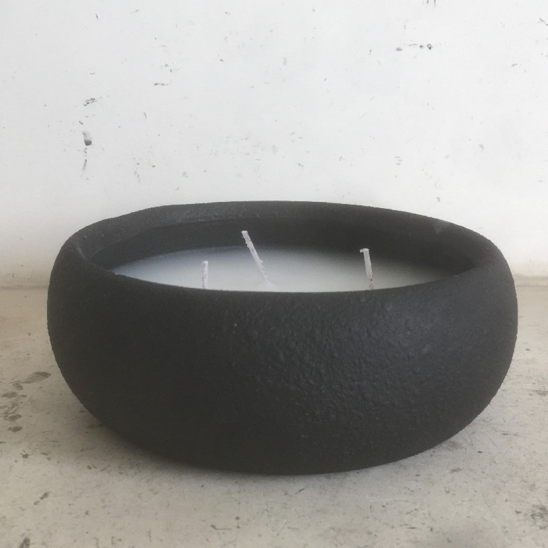 Multi Wick Candle - Black (16 x 6cm)