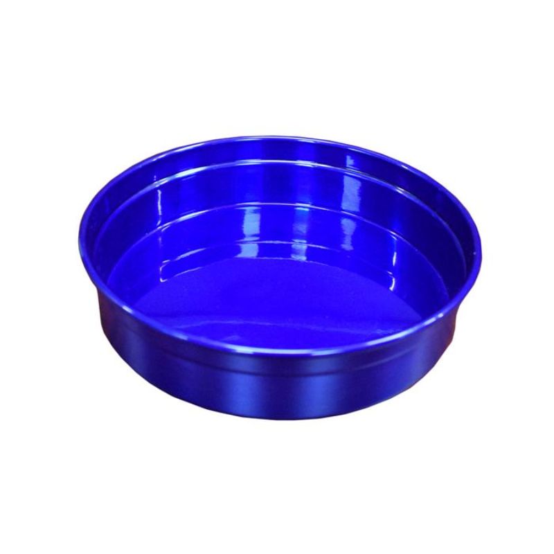 ROUND BAR TRAY - Blue ALUMINIUM (330 x 50MM)