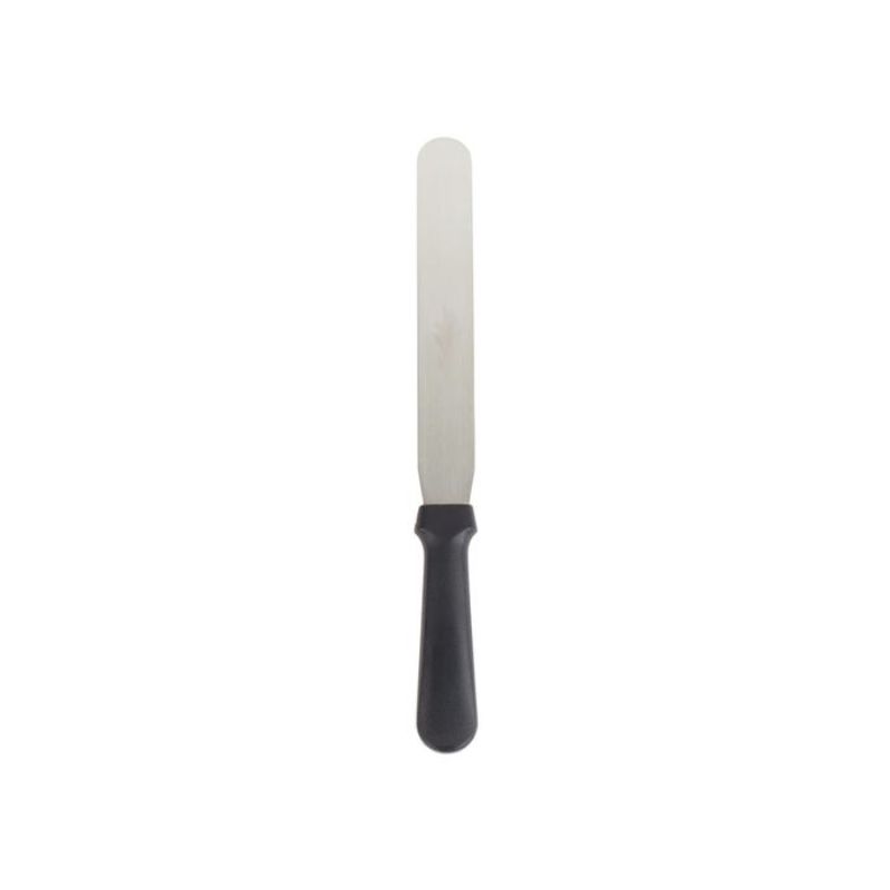 SPATULA - BLACK HANDLE (200MM)