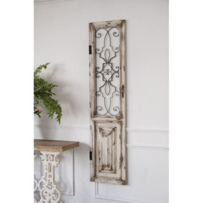 CHALET DECROTIVE DOOR - White (1.7m)