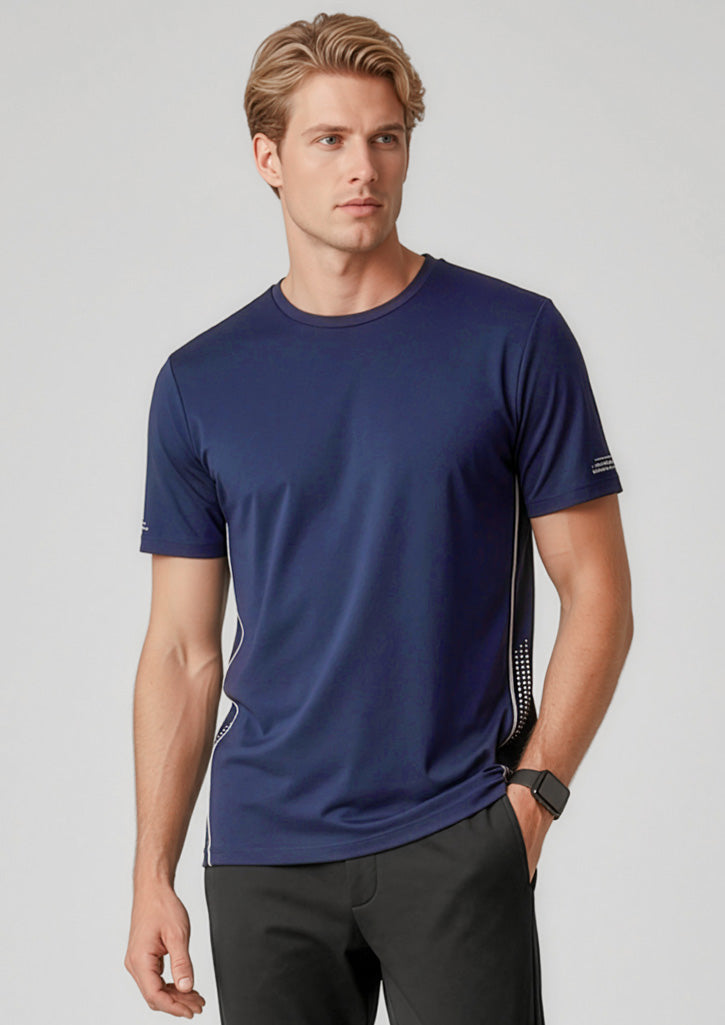 Balance Mens Short Sleeve Tee - Black/White