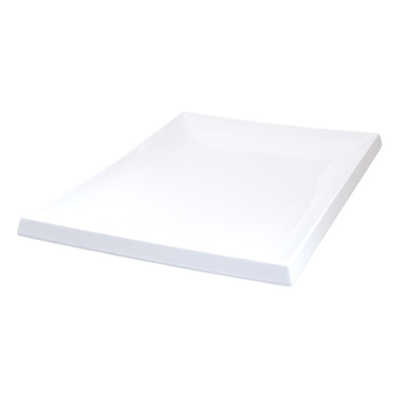 Ryner Melamine Sushi Plate White 20x14cm