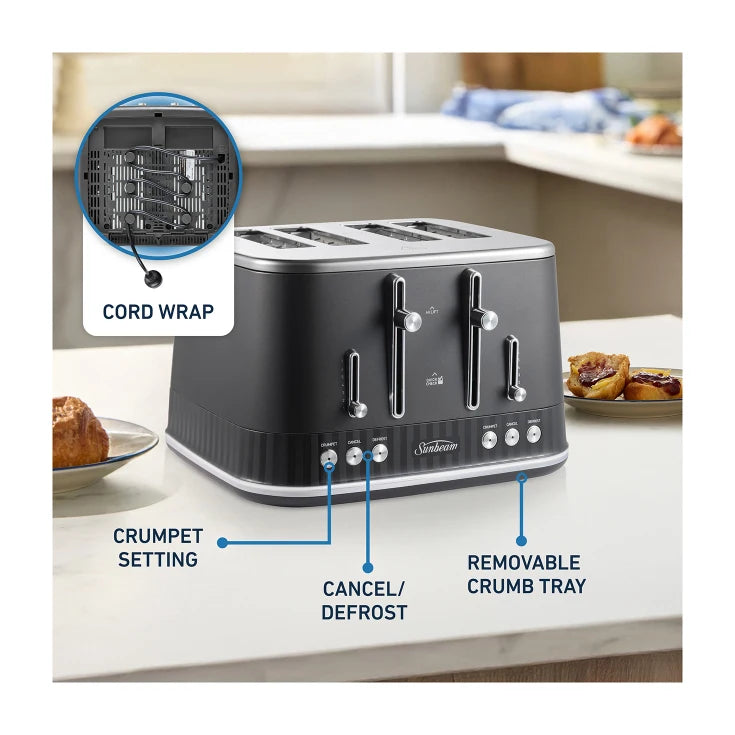 TOASTER - FRENCH RIVIERA COLLECTION (GRAPHITE)