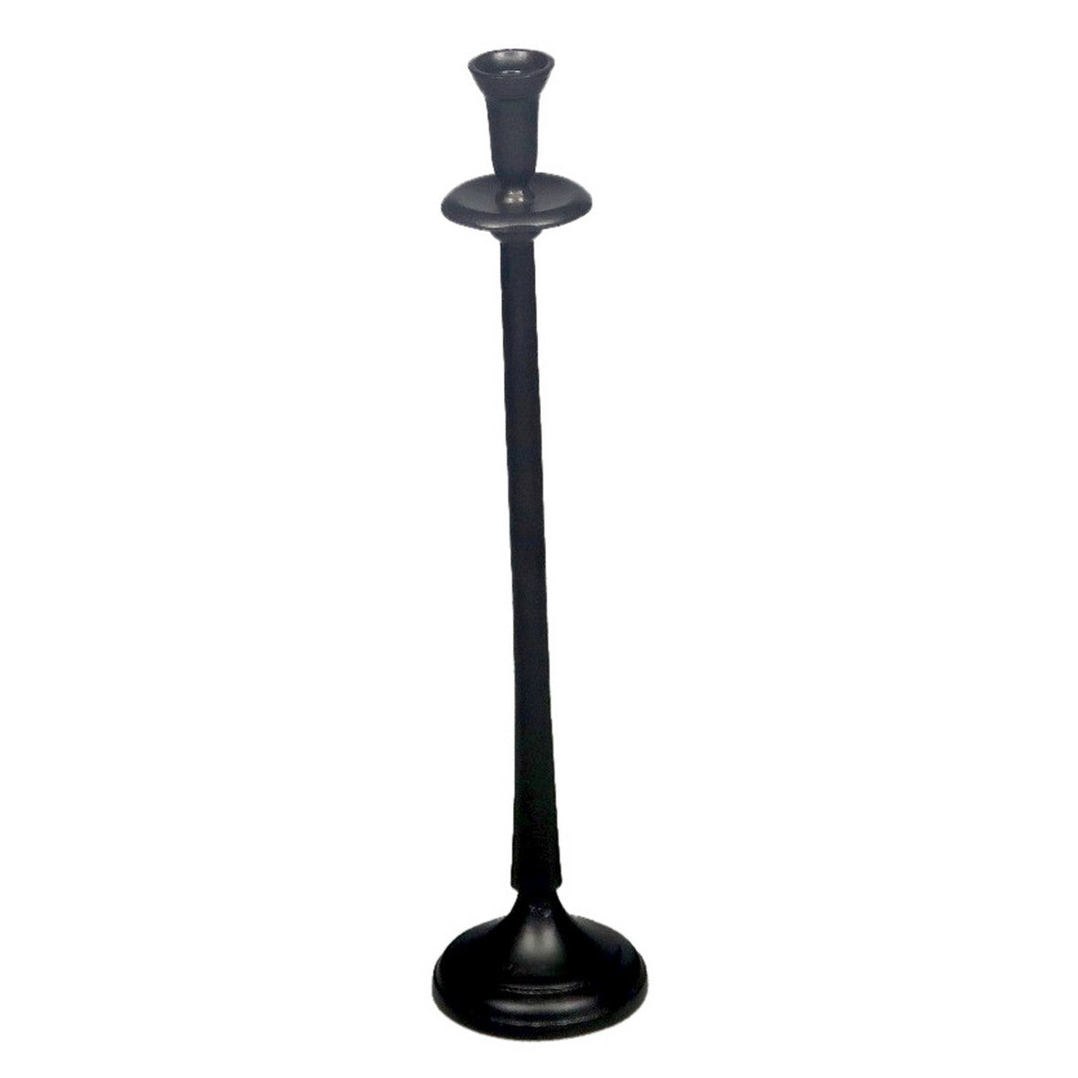 Round Candle Holder - Small (Aluminium Black)