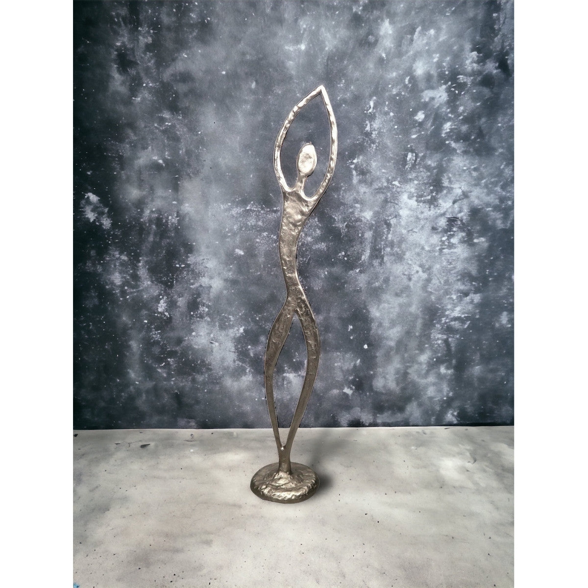 Figurine Deco - Arms Upwards Xl (Aluminium Silver)