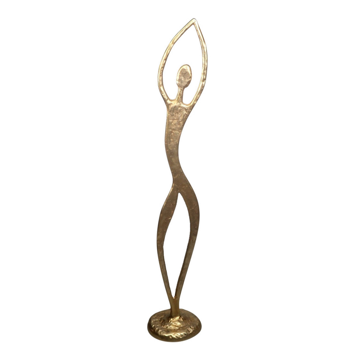 Figurine Deco - Arms Upwards Xl (Aluminium Gold)