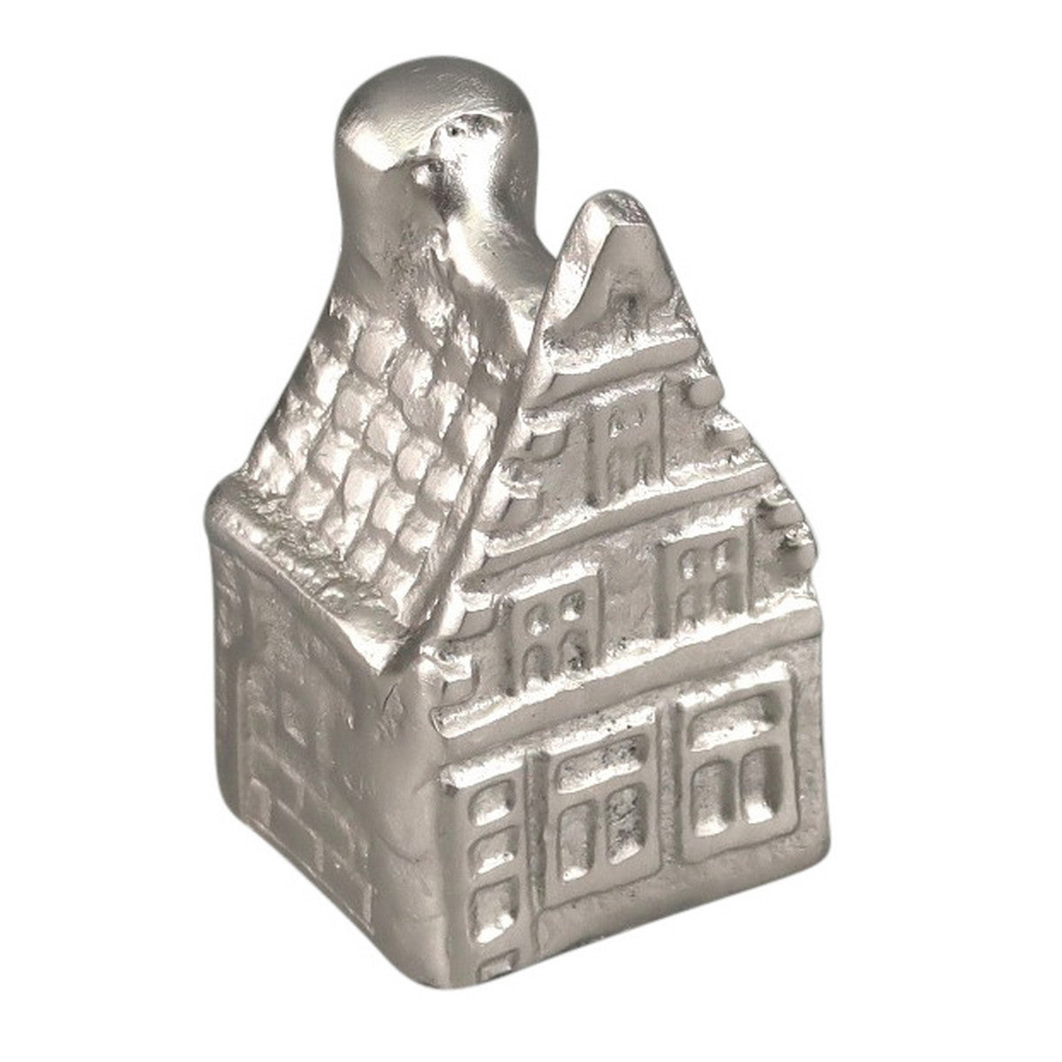 Deco Sculpture 1 - House (Aluminium Silver)