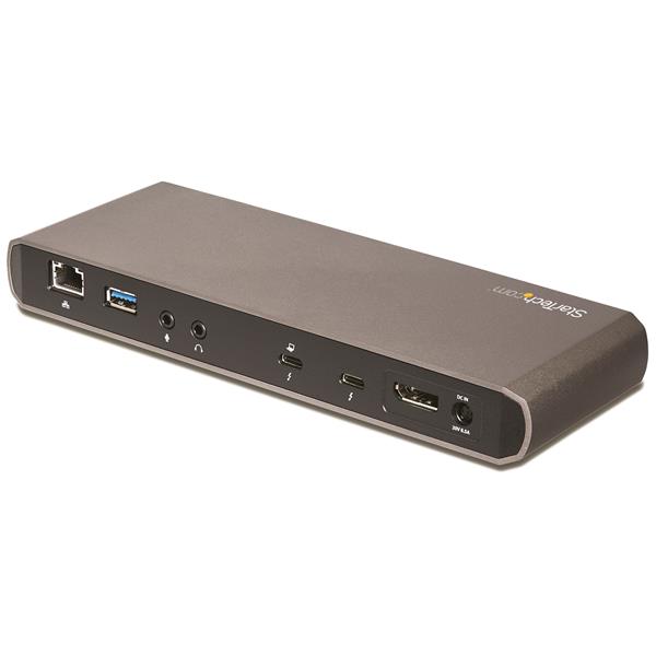 Thunderbolt 3 Dual 4K Docking Station - 60Hz DisplayPort, 85W Power Delivery, USB Hub