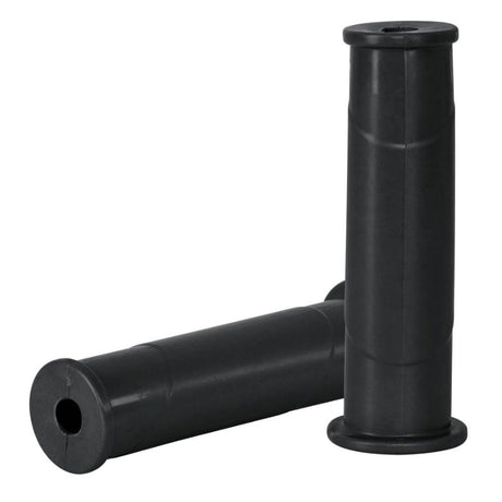 Ergonomic 2-piece wheelbarrow handle grips for comfort and reduced fatigue during gardening tasks.