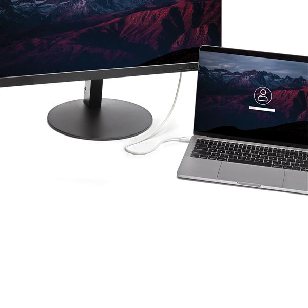 0.5m Thunderbolt 3 cable for 40Gbps data transfer, 100W power delivery, and 5K video support.