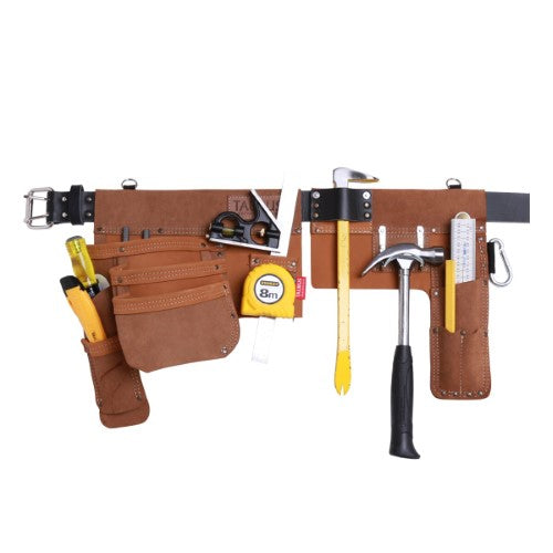 Taurus Leather Heavy Duty Hipster Split Apron R/H Barley