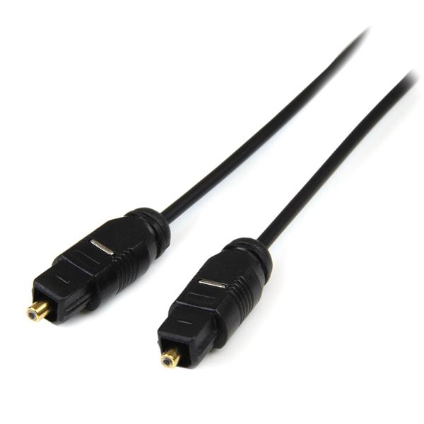 10 ft Toslink Optical SPDIF Audio Cable for clear, high-fidelity sound in home theaters and soundbars, durable and flexible design.