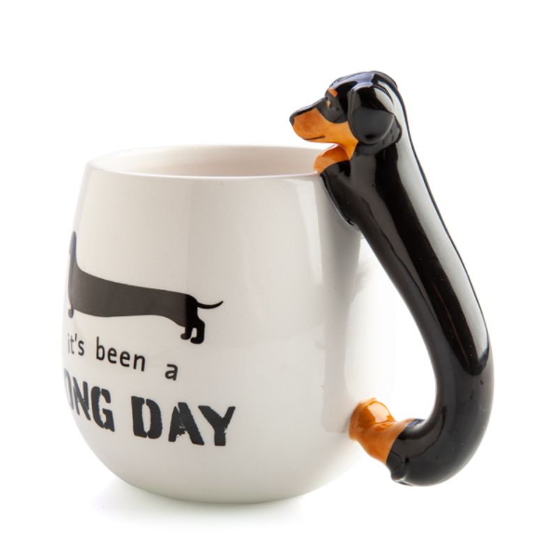 Mug - Furever Pets Dachshund 3D Handle (14.5cm)