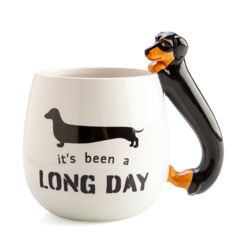 Mug - Furever Pets Dachshund 3D Handle (14.5cm)