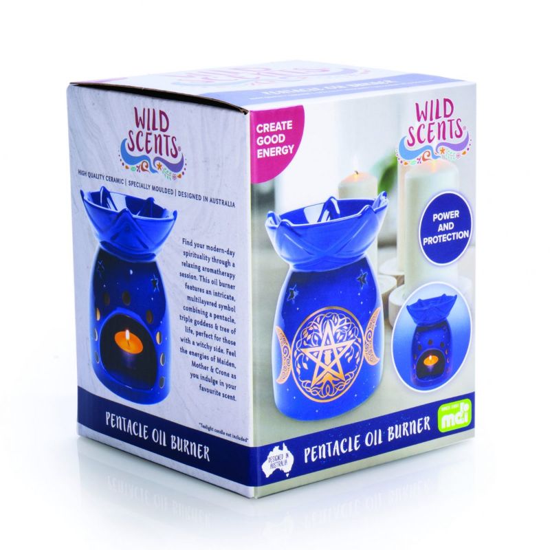 Oil Burner - Pentacle (14cm)