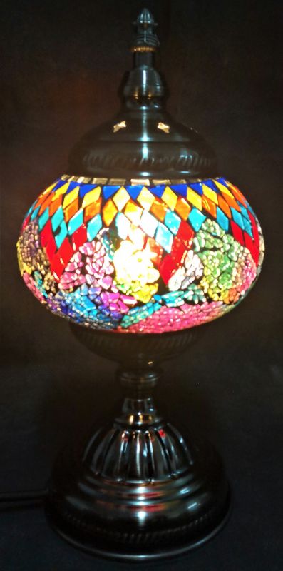 Turkish Mosaic Lamp (Rainbow Colour)