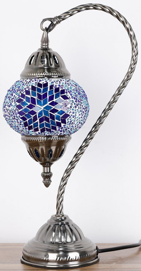 Turkish Mosaic Electric Lamp 37cm - Version 3