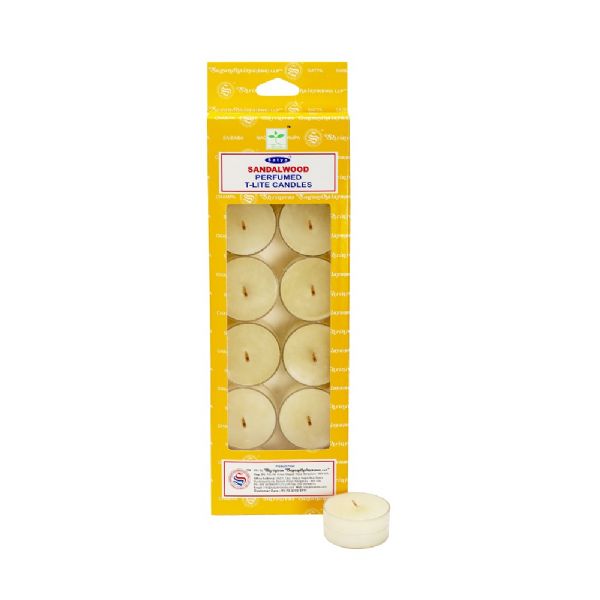 Satya Sandalwood Tealight Candles