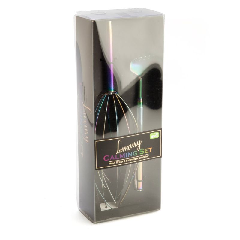 Luxury Calming Set - Head Tickler and Extendable Scratcher