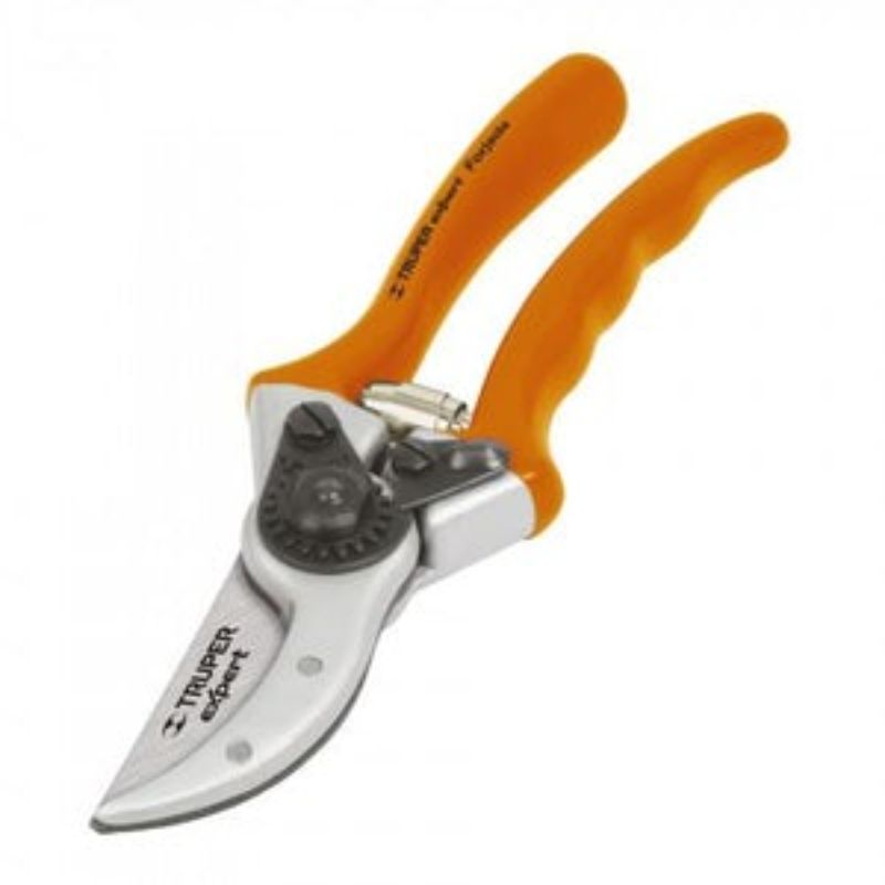 Pruning Shear Felco Ptn 200mm with corrosion-resistant aluminum, SK5 steel blades, and wire-cutting notch for precision gardening.