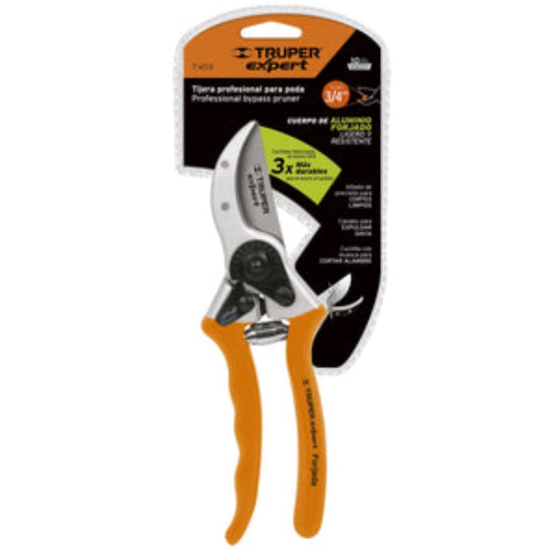 Pruning Shear Felco Ptn 200mm with durable aluminum, SK5 steel blades, and safety lock for precise and comfortable cutting.