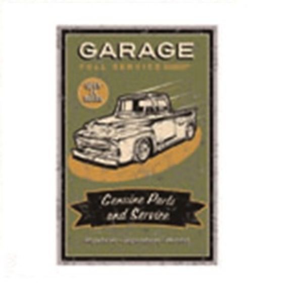 Bar Rules Metal Wall Art