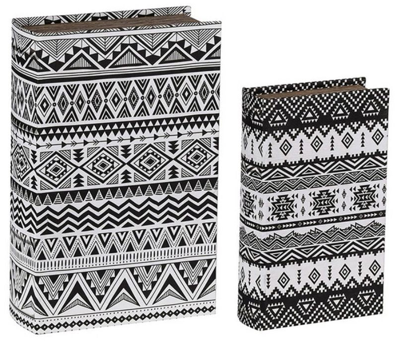 Book Boxes - 27.2 X 18cm (Set Of 2 Assorted)