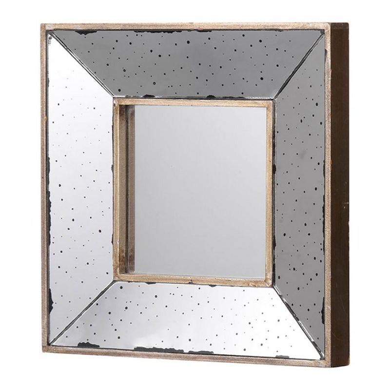FRAMED MIRROR - Glass/MDF (30.5CM)