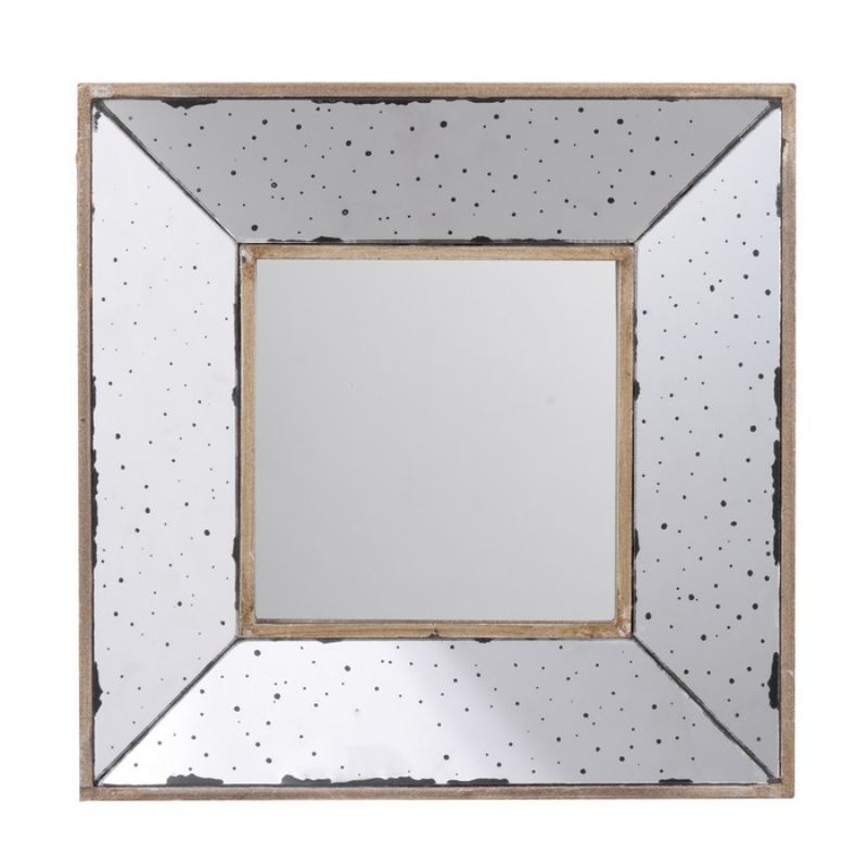 FRAMED MIRROR - Glass/MDF (30.5CM)