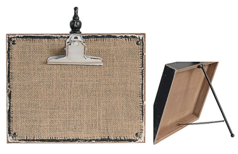 PHOTO CLIP BOARD - MDF/Iron (25CM)