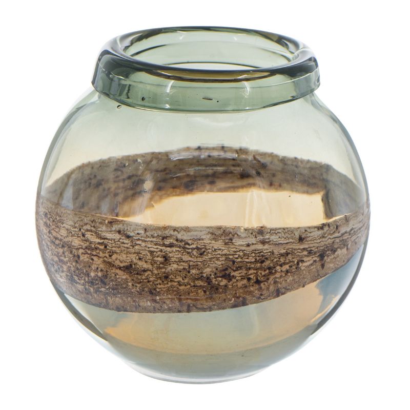 GLASS VASE (18cm)