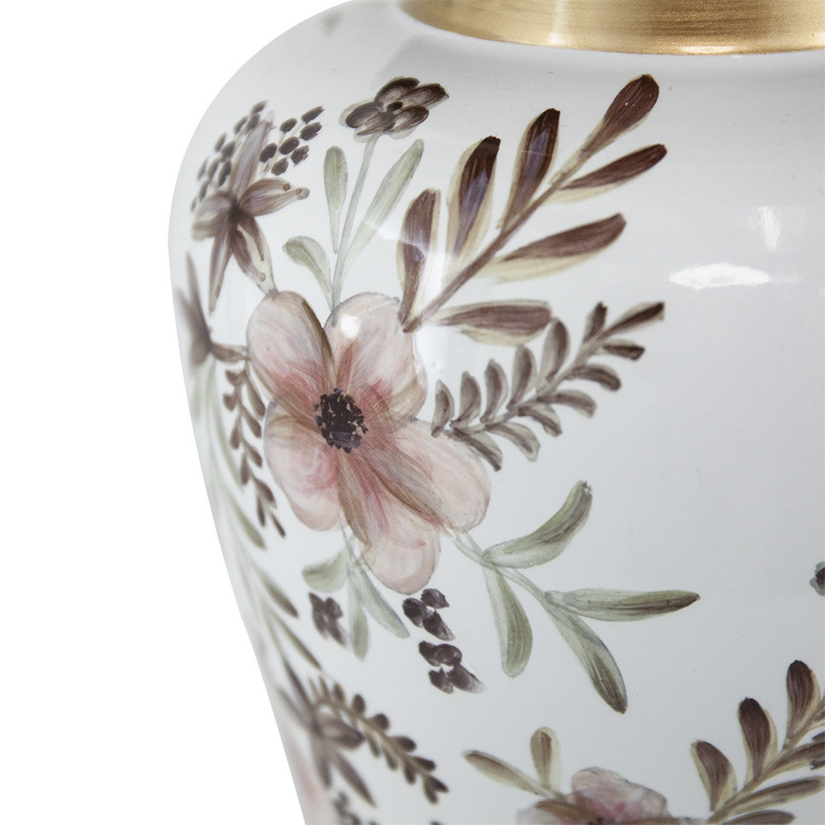 GINGER JAR - Floral (35.5cm)