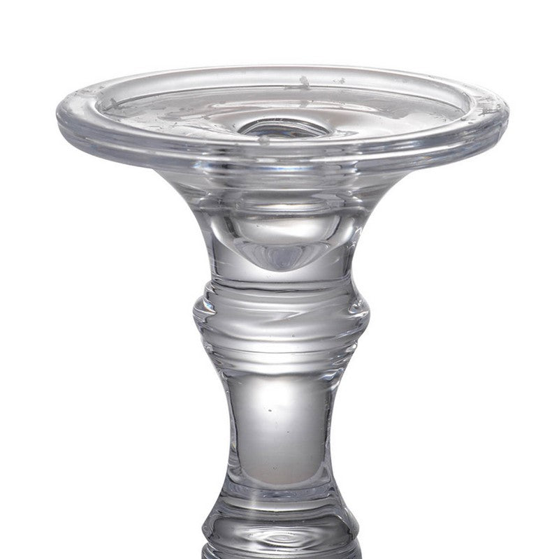 CANDLE STICK - GLASS (12 x 30cm)