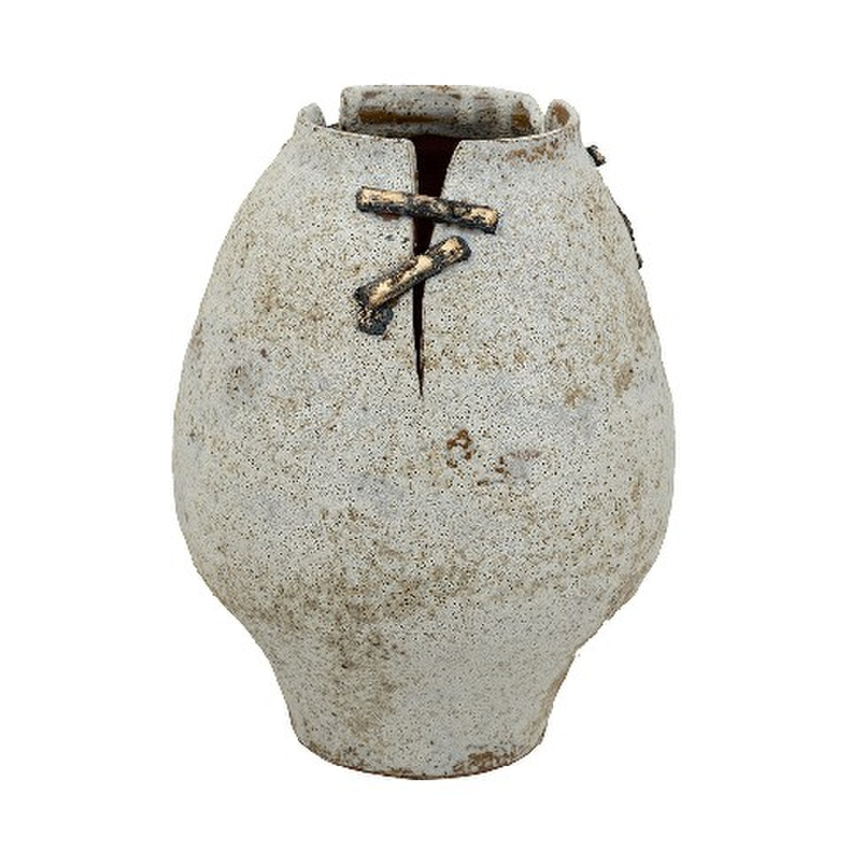 HAND PULLED VASE (18 x 18 x 24cm)