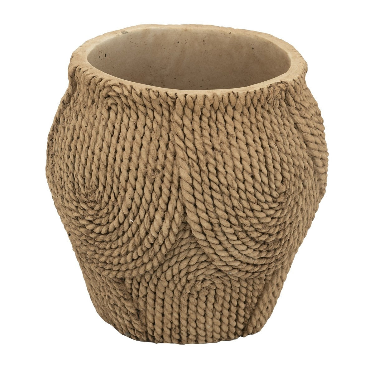 PLANTER - Cement (20.5 x 20.5 x 20cm)