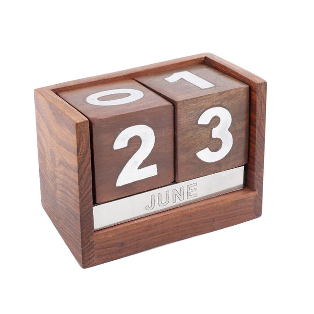 TABLE CALENDAR - WOODEN (11.5cm)