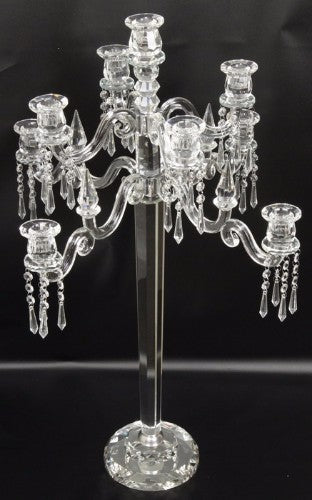 Candelabra - Clear Chandetier 9 Head (85cm)