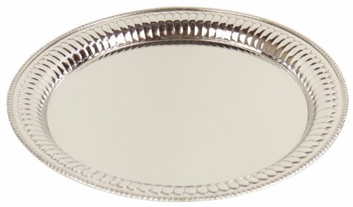 Nickel Plated Round Tray