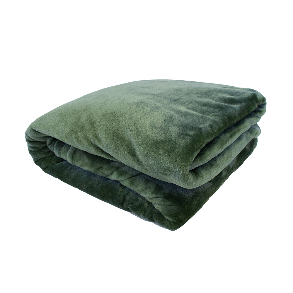 Ultraplush Blanket Moss Super King