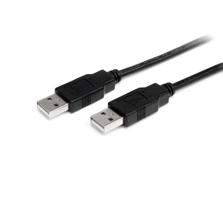 1 Meter USB 2.0 A to A Male Cable for fast data transfer between PCs and peripherals, ideal for home offices and workspaces.