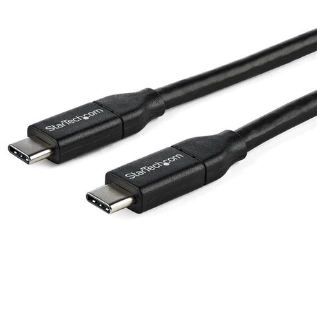 High-Speed 1m USB C to C Cable for fast charging with 5A Power Delivery, USB-IF certified, ideal for USB-C devices.