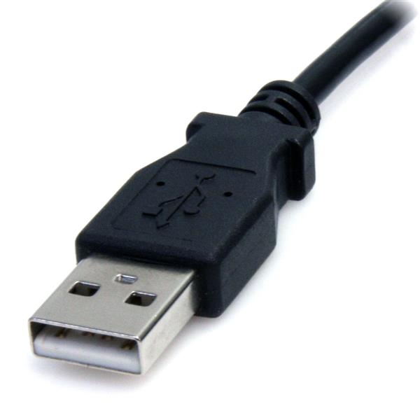 USB to 5.5mm Type M Barrel Power Cable - 2m Length for 5V Devices - Durable & Reliable