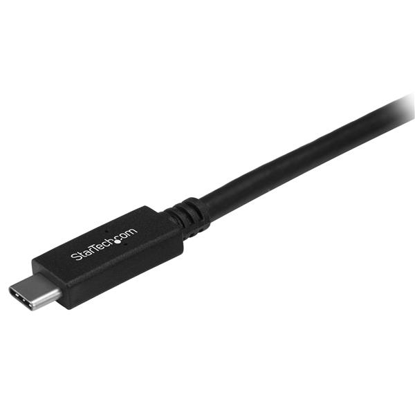High-speed 1m USB-C to USB-C cable for data transfer up to 5Gbps and 4K video support with 60W power delivery.