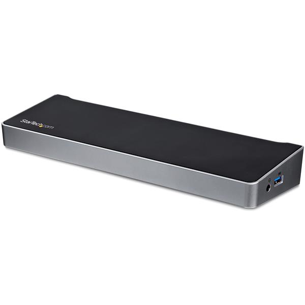 Triple-Monitor Laptop Docking Station - USB 3.0 Hub with 4K Support for Windows & Mac