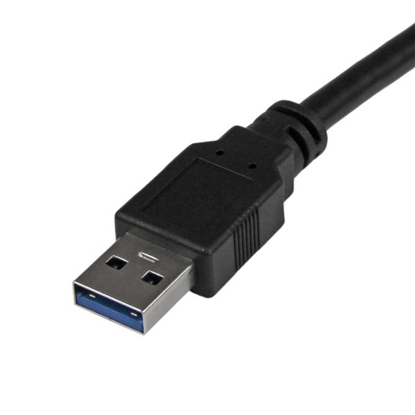 USB 3.0 to eSATA adapter cable, 3ft long, for fast data transfer with HDD, SSD, and ODD - plug-and-play convenience.