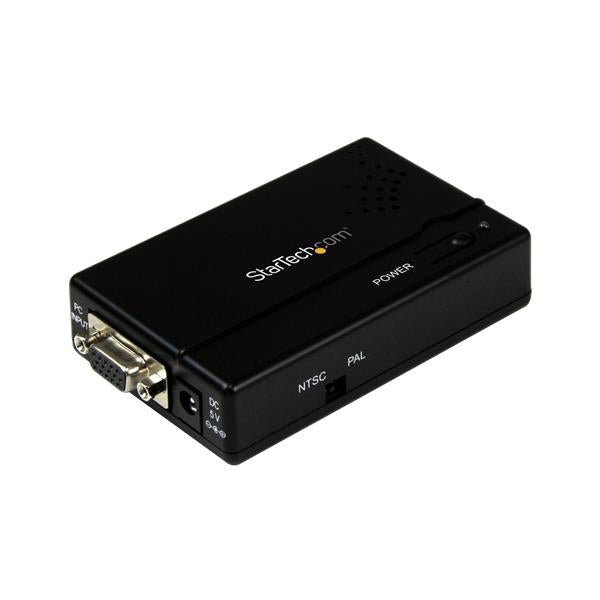 VGA to Composite/S-Video Converter enabling high-resolution PC to TV connectivity for seamless viewing experiences.